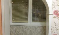 Полуарка выход на балкон